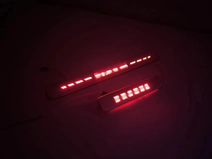 Plaques <span class=keywords><strong>de</strong></span> <span class=keywords><strong>seuil</strong></span> <span class=keywords><strong>de</strong></span> <span class=keywords><strong>porte</strong></span> en acier inoxydable <span class=keywords><strong>noir</strong></span> <span class=keywords><strong>de</strong></span> haute qualité avec éclairage LED automatique pour Benz Classe G W463A W464 2019-2022 - Product Image 3