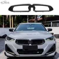Nouvelle arrivée : Cadre de calandre en fibre de carbone sèche G42 pour pare-chocs de voiture BMW Série 2 G42 Coupé 22+