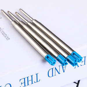 <span class=keywords><strong>Recharge</strong></span> <span class=keywords><strong>universelle</strong></span> pour <span class=keywords><strong>stylo</strong></span> à <span class=keywords><strong>bille</strong></span> 1,0 mm encre noire rechargeable en métal pour bureau et école - Product Image 5