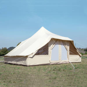 Tienda de Campaña Moderna de Lona de Algodón para Familias Grandes, de Una Sola Pieza y Dos Puertas, Tipo <span class=keywords><strong>Touareg</strong></span>, Impermeable, para 8 Personas, para Acampar al Aire Libre - Product Image 1