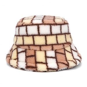 2025 invierno cálido Cubo de piel cubo mujeres hombres al aire libre mantener caliente mullido Panamá grueso pelo de conejo a prueba de viento gorras de pescador - Product Image 6