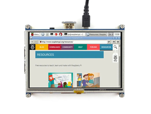 Écran LCD Waveshare de 5 pouces, résolution 800x480, écran tactile résistif, prend en charge Raspberry Pi Zero/Zero W/Zero WH/2B/3B/3B+ K818 - Product Image 4