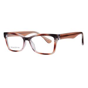 Montura de gafas cuadradas anti luz azul Tr87238, montura completa unisex con patrón, gafas ópticas TR90 para hombre y mujer - Product Image 4