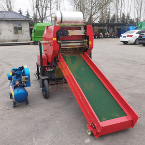 Kombinierte mini-rund-quadrat-ballenmaschine verpackung großer diesel mais-, silage-, heu-ballenmaschine presse und verpackungsmaschine - Product Image 6