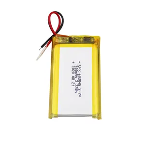 Fabricante de baterías de China profesional personalizado UFX 603048 900mAh 3,7 V para batería de equipo médico