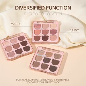 Maquillaje de Ojos Miss <span class=keywords><strong>Lara</strong></span> Bear, Contorno de Ojos Diario, Textura de Polvo Fina y Sedosa, Fácil de Difuminar y Polvo que No se Desprende - Product Image 1