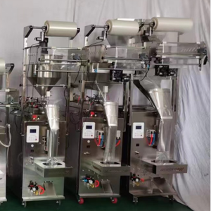 Máquina empacadora de hardware de dulces de arroz de comida inflada de doble escala eléctrica de bajo costo pero duradera de bajo ruido para material granular - Product Image 5