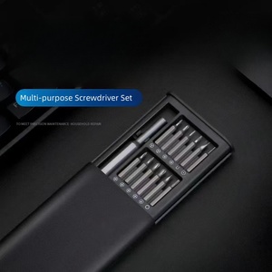 Hot Selling Oem Diy 25 in 1 <b>Ratcheting</b> Double End Screwdriver Set Magnetic Repair <b>Tools</b> Muliti Purpose for Watch, Toy, Cell - Product Image 2
