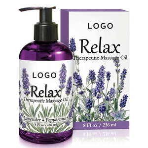 Aceite de Masaje Terapéutico Relajante, Fórmula Suave y Calmante para Salón de Belleza y <span class=keywords><strong>Spa</strong></span>, Hidratación Corporal Completa, Empaque Personalizado, Suministro al por Mayor - Product Image 1