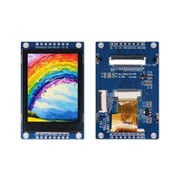 Modul LCD TFT XLW 2.0 Inci Resolusi 240x320 Pengontrol ST7789 Warna Penuh Antarmuka SPI 4-Kabel/8b-8080 Konektor 8-Pin