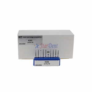 Fornitura di fabbrica di buona qualità fornitura in cina di alta qualità lucidatura materiale composito dentale FG frese diamantate Kit di corona - Product Image 5