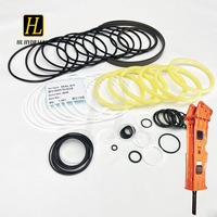 Kit de joints pour brise-roche hydraulique GH9 pour cylindre de chargeuse-pelleteuse, kit de réparation de joints de marteau hydraulique, pièces de rechange