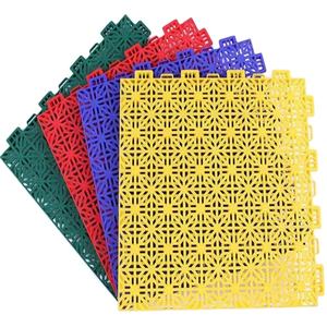 Les tribunaux multisports extérieurs carrelent les carrelages de sol emboîtables en PP - Product Image 4