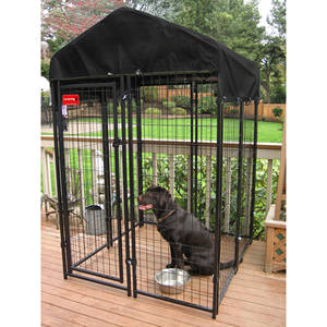Wholesale Unique Cheap <strong>Dog</strong> Cage <strong>Kennel</strong> and Run Big Animal Pet Cage with Welded Outside - Product Image 3