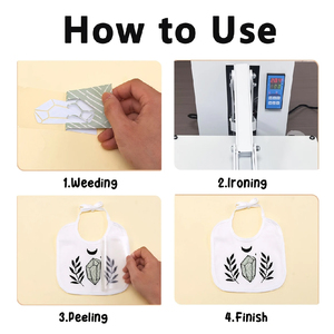 Hợp thời trang Tie-Dye kết cấu đầy màu sắc truyền nhiệt phim tự làm mô hình in ấn ủi trên bông quần áo - Product Image 3