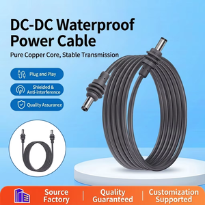 6FT/10FT/16FT Starlink Mini 12V/24V Fast Charging PVC Braid Shielding DC Cable <strong>for</strong> Camera <strong>Computer</strong> <strong>Printer</strong> &amp; Vehicle Bus RV - Product Image 1