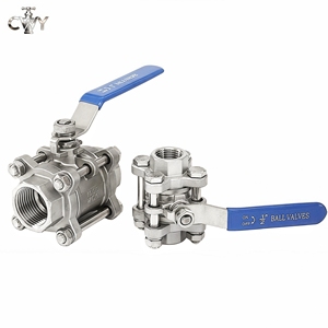 Q11F 3PC BSP 螺纹球阀 304 不锈钢 |   管道切断阀 - Product Image 3