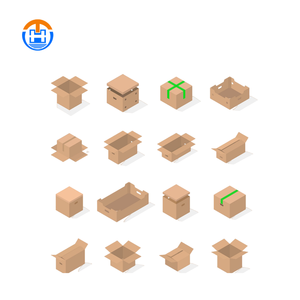 Boîte d'emballage à emporter en papier Kraft, 1000 pièces, bébés, emballage jetable, à emporter, boîtes de restauration rapide, vente en gros, 5216 - Product Image 4