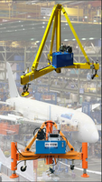 Solution de levage de la qualité de l'avion Équipement de soutien au sol pour avion Kit d'alimentation fixe hydraulique Crics