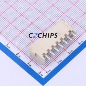 HC-VH-7AWT Wire-to-Board Pin Header SMD,P=3.96mm,Horizontal Mount Connector 1x7P 3.96mm Horizontal Mount VH - Product Image 2