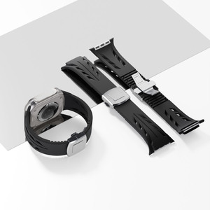 وصل حديثًا حزام مقاوم للماء لساعة ألترا الذكية 2 49 FKM مطاط لساعة IWatch Appl Band 49 من 45 من 42 - Product Image 2