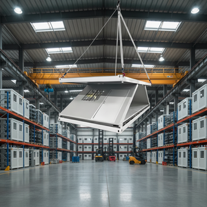 중고 접이식 조립식 주택 폴란드 80sqm 야외 행사장용 접이식 주택 - Product Image 6