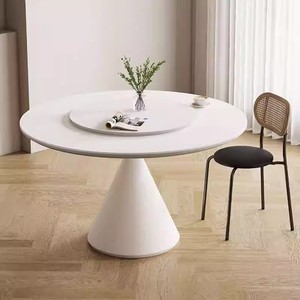 <span class=keywords><strong>Mesa</strong></span> <span class=keywords><strong>de</strong></span> comedor redonda moderna <span class=keywords><strong>de</strong></span> tamaño pequeño con soporte completo blanco puro hecha <span class=keywords><strong>de</strong></span> losa <span class=keywords><strong>de</strong></span> roca con juego <span class=keywords><strong>de</strong></span> hierro para el hogar o el hotel/Villa - Product Image 2
