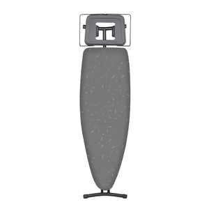 Planche à <span class=keywords><strong>repasser</strong></span> robuste avec housse épaisse résistante à la chaleur, <span class=keywords><strong>table</strong></span> pliante stable à pieds en T <span class=keywords><strong>pour</strong></span> blanchisserie d'hôtel, usage commercial en gros - Product Image 1
