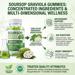 OEM/ODM özel etiket fabrikasının ekşi Sop Gummies yetişkin sindirim yardım için iyi tadım vitaminleri bağışıklık destek antioksidan - Product Image 3