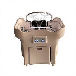 Kisen – Bac à shampoing portable de luxe pour soins capillaires et spa, sans plomberie, avec réservoir d'eau, idéal pour salon de beauté - Product Image 1