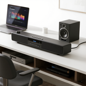 Barre de son TV 300W avec caisson de basses sans fil, système audio 2.1 canaux - Product Image 4