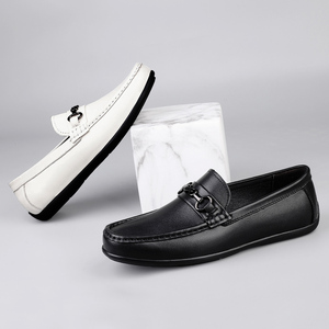 <span class=keywords><strong>Mocassini</strong></span> da uomo scarpe da guida Gommino Penny <span class=keywords><strong>mocassini</strong></span> da uomo in vera pelle antiscivolo su <span class=keywords><strong>fibbia</strong></span> in metallo Casual fatta a mano - Product Image 6
