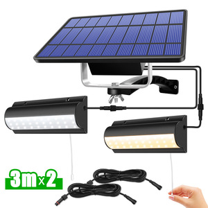 مصباح شمسي خارجي صغير مقاوم للماء IP65 مع مفتاح سحب ومصدر إضاءة LED للحدائق والمخازن - Product Image 2