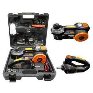 12V 5Ton 3 In 1 <strong>Car</strong> <strong>Electric</strong> <strong>Hydraulic</strong> Floor <strong>Jack</strong> <strong>Electric</strong> Wrench Set, Tire Inflator Pump And LED Flashlight With Safe Hammer - Product Image 1