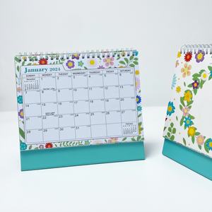 2024 2025 Inglés Impresión personalizada Calendario de escritorio Calendario de Adviento Calendario de mesa - Product Image 1