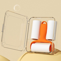 Mini rouleau anti-peluches portable pour vêtements, élimination des poils d'animaux et entretien en déplacement