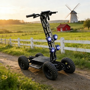 Scooter Eléctrico Plegable Todoterreno 4x4 de 1500/2000w 48/60v con 4 Ruedas - Product Image 4