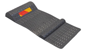 Tope de goma para vehículos, ayuda para estacionar, tope de suelo para coches, alfombrillas de estacionamiento - Product Image 2