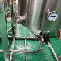 Machine de raffinage d'huile brute de palme, de tournesol et de noix de coco de petite capacité 1t/jour
