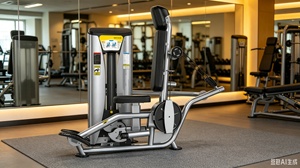 Equipo de entrenamiento comercial para gimnasio: Máquina de curl de bíceps <span class=keywords><strong>con</strong></span> carga de pin para ejercitar brazos sentado - Product Image 5