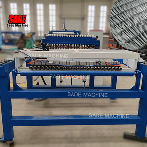 Máquina de Soldadura de Malla de Alambre para Jaulas de Pollo, Totalmente Automática, Neumática, Nueva, con Motor Principal PLC, Bomba <span class=keywords><strong>SADE</strong></span> SD-1200, Acero al Carbono - Product Image 4
