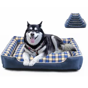 Ins Hot Stijl Creatieve Goedkope Kleine Hond Bed Orthopedische Traagschuim Verwijderbare Huisdier Bed Hondenbedden Voor Grote Honden