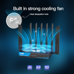 Enrutador inalámbrico SDX75 RM503QPRO 5G con ventilador NSA SA 3000Mbps <span class=keywords><strong>Mesh</strong></span> 5G CPE VPN Server IMEI Cambiar ranura para tarjeta SIM Tipo de módem - Product Image 6