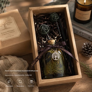 Diffuseur de parfum d'ambiance en roseau, ornement décoratif, coffret cadeau, huile essentielle, parfum d'intérieur, purificateur d'air pour chambre, longue durée, parfum d'ambiance pour la maison - Product Image 5