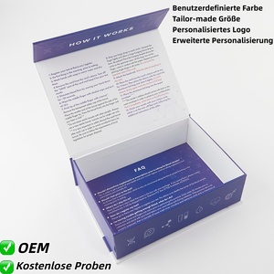 Boîte-cadeau de luxe en forme de livre - Boîte magnétique rigide pour l'électronique - Vente en gros - Product Image 2