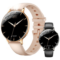 Nuevo Reloj Inteligente M201 2026 Ultrafino para Mujer con Pantalla IPS, Monitor de Actividad Física, Frecuencia Cardíaca, Oxígeno en Sangre, Resistente al Agua IP68