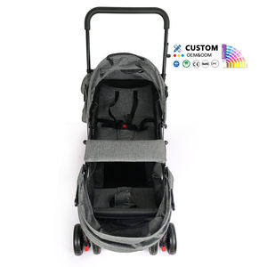 Coches Para Bebes. Nuevo diseño de cochecito de bebé al por mayor popular barato ligero plegable viaje carrito de bebé doble cochecito de bebé - Product Image 3