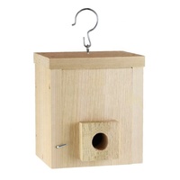 Boîtes de perchoir en bois pour oiseaux, petites et grandes