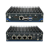 IWILL N1141 J6412 Firewall Hardware Quad Core Mini Pc Intel Celeron Procesador 4x2,5G Puertos de red con una aplicación móvil