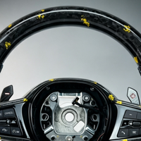 Volant de voiture personnalisé en fibre de carbone pour BMW G30 G20 G01 G02 G05 G06 G07 M4 M5 F90 M8 X3 X4 X5 X6 F40 F44 F97 F98 F95 F96